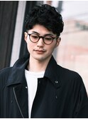 メンズ ツーブロックマッシュ×2Wayバングパーマ