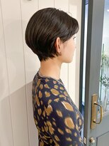 レトン 銀座(leton)&nbsp;横顔美人ショート/黒髪ショート/マチルダボブ/ひし形ショート