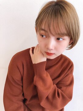 サンド 名古屋(sand) イメチェン/ハッシュカット/レッドブラウン[名古屋栄駅]