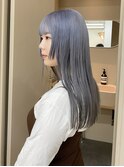 ハイトーン ペールカラー ラベンダーブルー 矢場町 アイスブルー