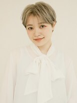 オンク 新宿(onk)&nbsp;黒髪/グレーベージュ/レイヤーロング/前髪パーマ[新宿駅]