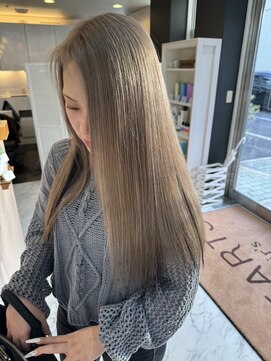 ハーツヘアーズ 五日市店(HEARTS hair's) ミルクティーカラー