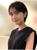 大人可愛い/大人ショート/ひし形ショート/小顔ショート/似合わせ