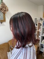 エルフゥ(Elle fou)&nbsp;アンブレラカラー　ピンク