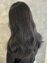 エルバイラビス 大宮(elu by lovis)&nbsp;《Kanna》オリーブアッシュ/ダークグレージュ/韓国/レイヤー