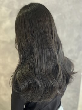 エルバイラビス 大宮(elu by lovis) 《Kanna》オリーブアッシュ/ダークグレージュ/韓国/レイヤー