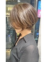 40代/50代/絶壁解消・前下がり・ショートボブ【浅野】