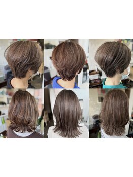 【京都駅】厳選商材を使用!『白髪染め＝傷む』のイメージを変える技術力＆提案力が自慢♪お悩み解消します!