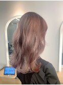 髪質改善*ロングレイヤーグレーベージュ*美髪【Zina船橋】