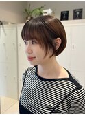 加藤【高円寺】丸みショート/耳かけショート/ボブ/顔周りカット