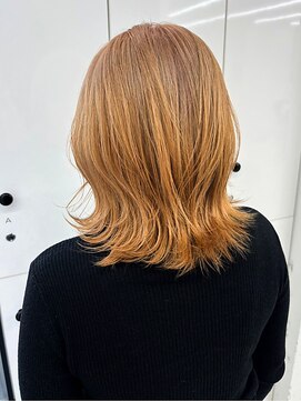 ジルスタジオ(JILL STUDIO) JILL STUDIO ミディアムブリーチカラー/オレンジベージュ