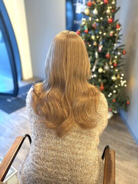 アオ(ao.) ミルクティーベージュ初カラーケアブリーチ