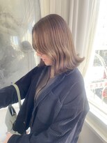 オーリーエトワ 御器所(oorry.etwa) ミルクティーベージュグレージュボブロブ20代