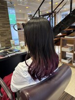 アロ 調布店(ARO) 毛先カラー