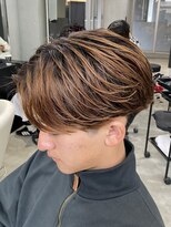 エデアンルクラ 下通(EDEAN Leclat)&nbsp;熊本メンズパーマ センターパート ニュアンス MEN'S HAIR
