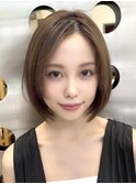 髪質改善/ハイライト/ブリーチ/ベージュ/レイヤーカット/韓国