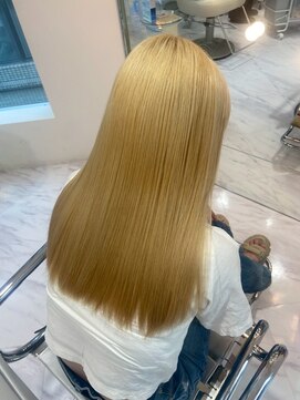 モナバイルーブル(MONA by Louvre) 【MONA】ハニーベージュ/抜きっぱなし/ブリーチ