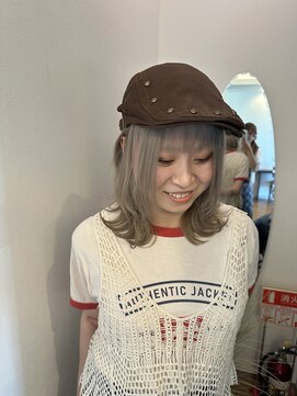 ヘアーラウンジルシェル(HAIR LOUNGE Le ciel) 【夏にやりたい!】シルバーベージュ