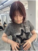 【YUI】切りっぱなしボブ/Red Brown