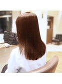 ツヤ髪ストレート