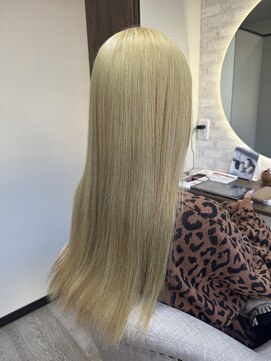 ブリーチ毛髪質改善