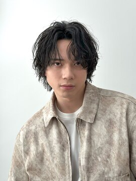 ロンドオム 池袋(Lond Homme) men's/顔周り/ニュアンスパーマ/黒染め/韓国/ダウンパーマ