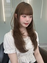 天神美容室&nbsp;レイヤーカット/福岡韓国美容室/似合わせカット 