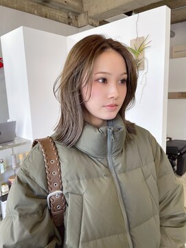 ナイーヴヘア(NAiVE HAIR) 【NAIVEHAIR】ワンカラーベージュ