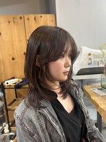 カサネ(casane)&nbsp;【ミディアムレイヤーと透明感ブラウン】