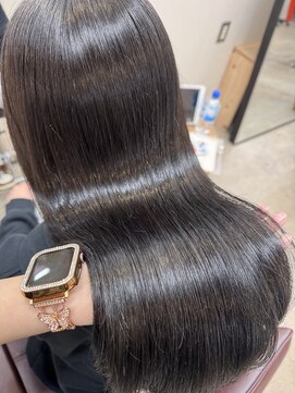 ニュイ 木更津(nuit) 着物ヘア/大人ガーリー/ダークアッシュ/似合わせカット/木更津