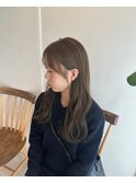 春におすすめ☆透明感たっぷりなシアーグレージュイメチェン