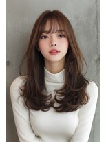 エレノア トーキョー 恵比寿(ELEANOAH TOKYO)&nbsp;レイヤーミニウルフワンカールデジタルパーマチェリーブラウンジ