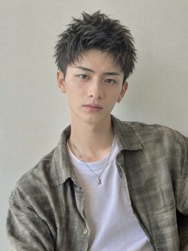 キャンバス バイ ネオリーブ 横浜西口(Canvas by neo.) 【横浜】ラフスパイキーショート × ナチュラル束感