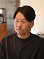リム メンズヘア(LIM men's hair)&nbsp;艶感毛流れセンターパート【倉敷メンズカット専門店/理美容院】