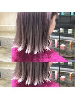 サロンドミルク 原宿(salon de MiLK)&nbsp;サロンドミルク原宿　タンバルモリ　くびれミディ　モーブカラー