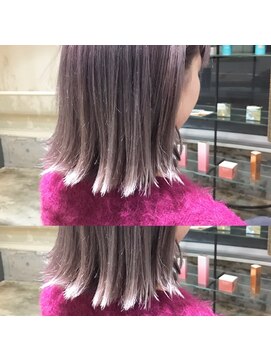 サロンドミルク 原宿(salon de MiLK) サロンドミルク原宿　タンバルモリ　くびれミディ　モーブカラー