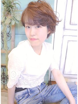 アジュール(hair&make AZURE) ミックスカール×ショート