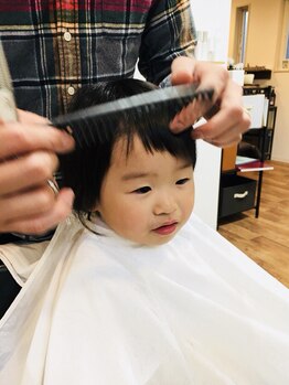 ヘアーハウス オハナ(Hair house Ohana)の写真/【キッズスペースあり】小さなお子様も大歓迎♪お子様でも楽しめる空間だから親子で充実したサロンtimeを☆