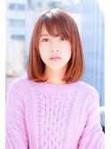 大人上品カジュアル×ミディアムボブ