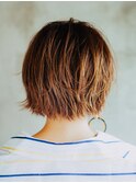 前下がり★ナチュラルボブ★似合わせカット
