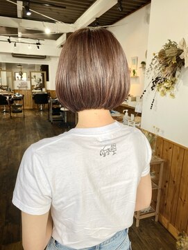 ヘアメイクエイト 丸山店(hair make No.8) ◆担当：岩切祐樹◆ミニボブ