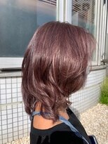 ビューティーショップ ニコ(Beauty shop nicco) ミディアム くすみカラー ピンク ラベンダー