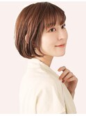 大人ショートボブ/大人ショート/表参道/30代40代50