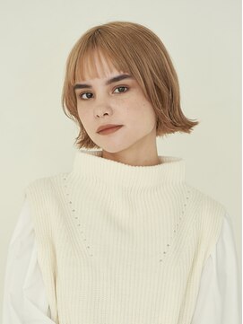 エンタク 新宿(enntaku) ショコラベージュ/ボブウルフ/カール/ベビーバング[新宿駅/新宿]