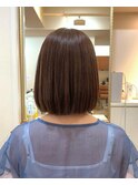 イメチェンカット◎アッシュベージュ/肩上のボブ【菊田 将成】