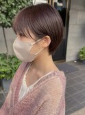 【オダオススメ！】ラベンダーカカオ×顔周りレイヤーショート