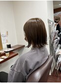 切りっぱなし ボブ ブリーチなし