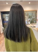 ブリーチあり透明感グレージュ