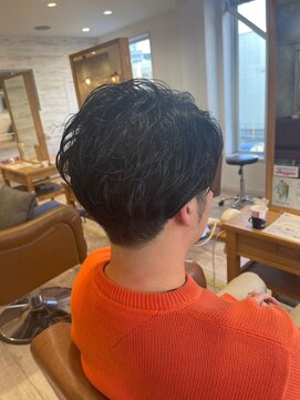 ラボヌールヘアー 宇都宮店(La Bonheur hair) メンズパーマスタイル♪【宇都宮駅/インナーカラー】
