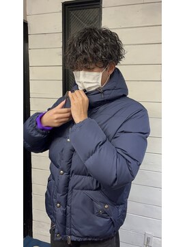 ハグ 横浜(HUG) 【波巻きパーマ】ミディアムマッシュ